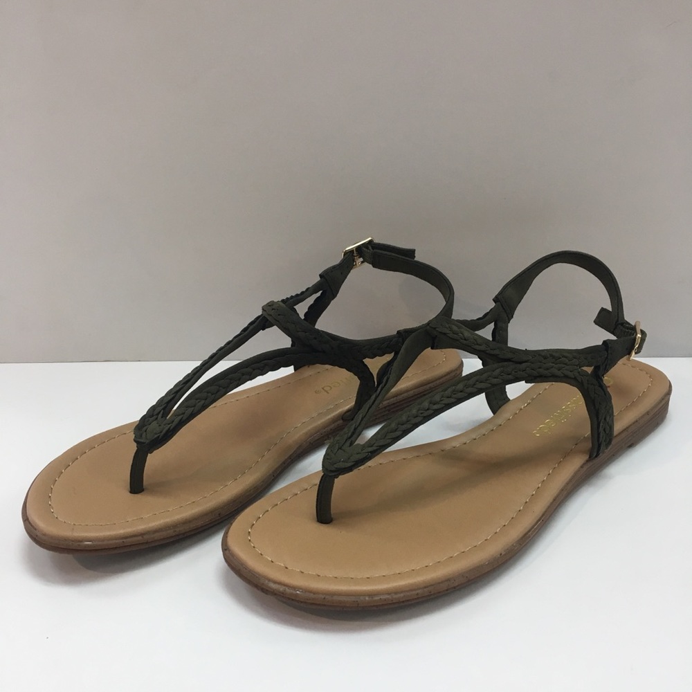 🌿Braided Thong Ankle Strap Sandal🌿